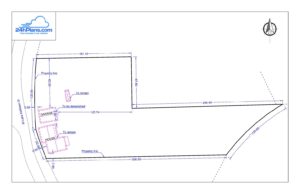Simple Design — 24h Site Plans for Building Permits: Site Plan Drawing