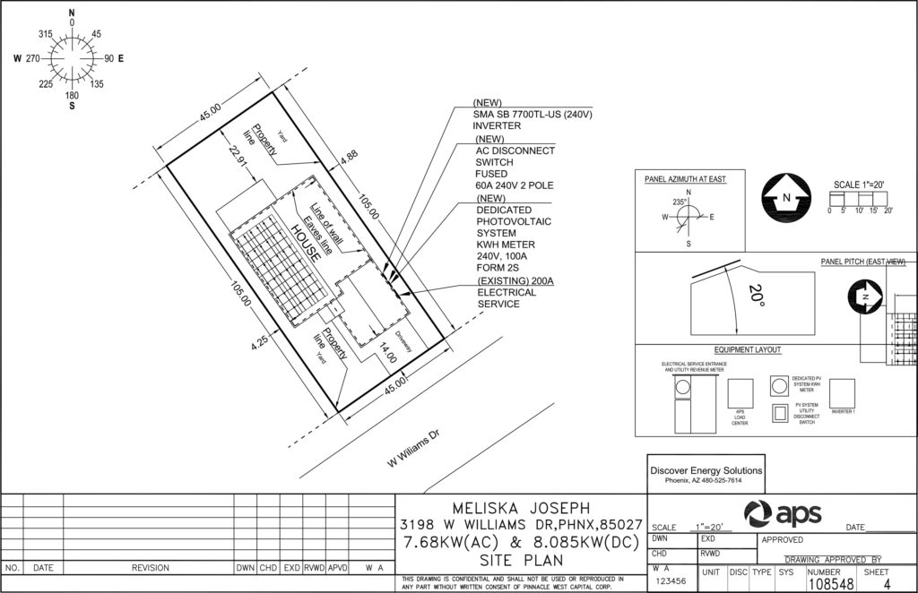 solar site plan