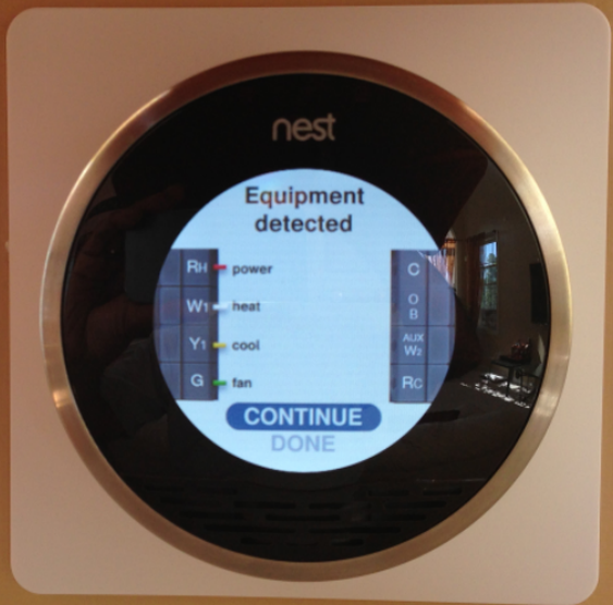 Programmable thermostat