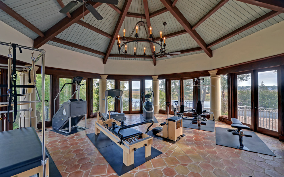 Sunroom gym