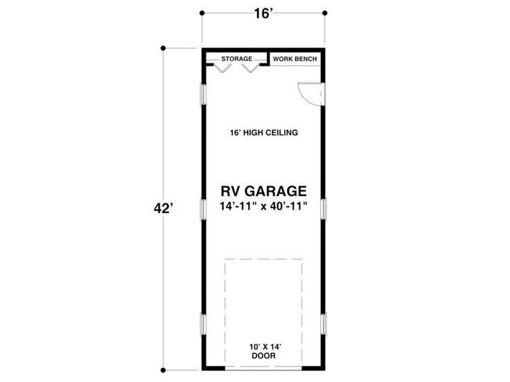 RV Garage - plan