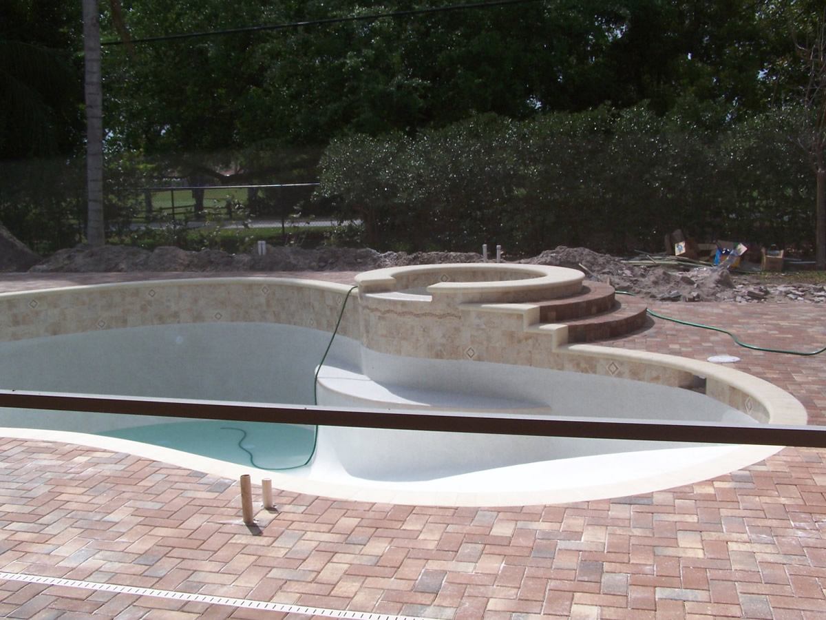 in-ground swimming pool