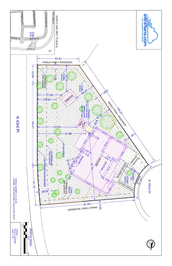 Do i need a plot plan or site plan for real estate closing 24h site